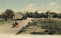An image of Sarisbury Green in 1907