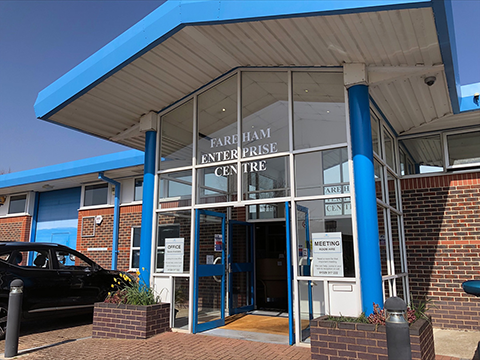 Image of Fareham Enterprise Centre main entrance