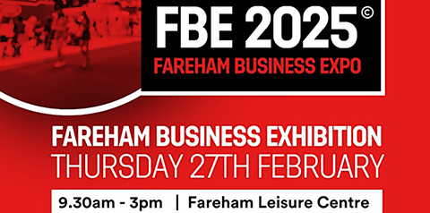 Fareham Business Expo 2025 banner