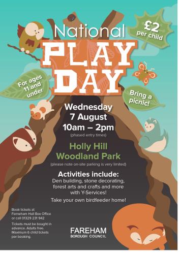 National Play Day at Holly Hill Woodland Park 