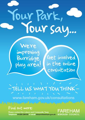 Have your say on Burridge play area