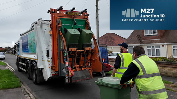 More on Possible bin collection delays amid M27 closure