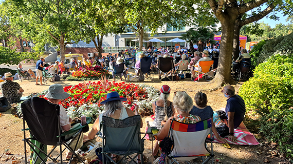 More on Tunes in the Garden