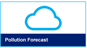 Pollution forecast button