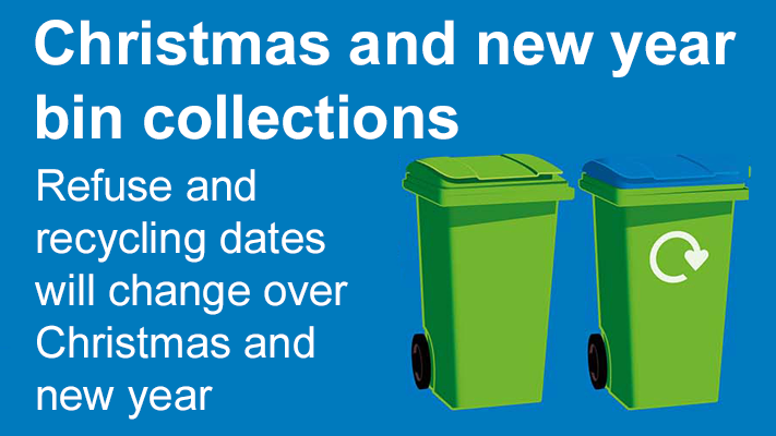 Bin collections over Christmas