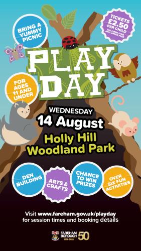 Play Day Wednesday 14 August