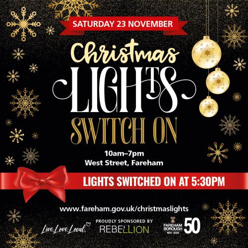 Fareham Christmas Lights Switch On Event