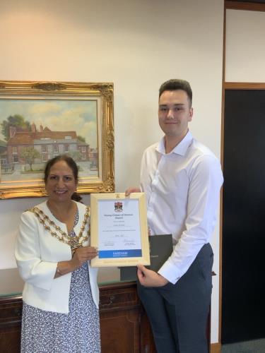 Lewis Ferriroli – Young Citizen of Honour 2024