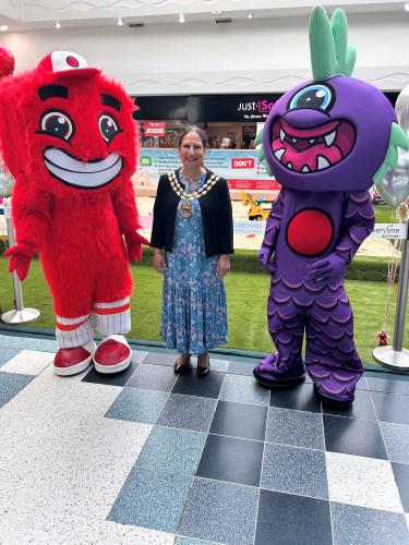 Mayor with Monsters