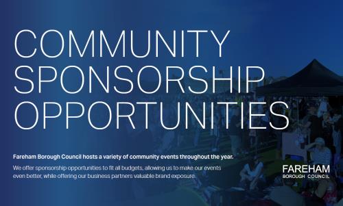 Community Sponsorship Opportunities